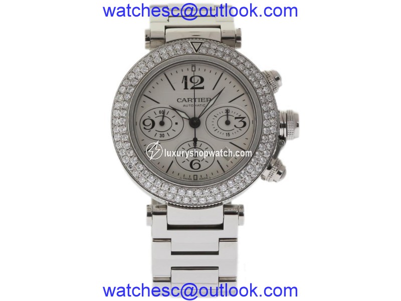Cartier Pasha W31089M7 Stainless Steel 42mm Unisex Watch Cartier