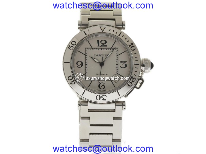 Cartier Pasha Seatimer W31080M7 Stainless Steel 40mm Unisex Watch Cartier