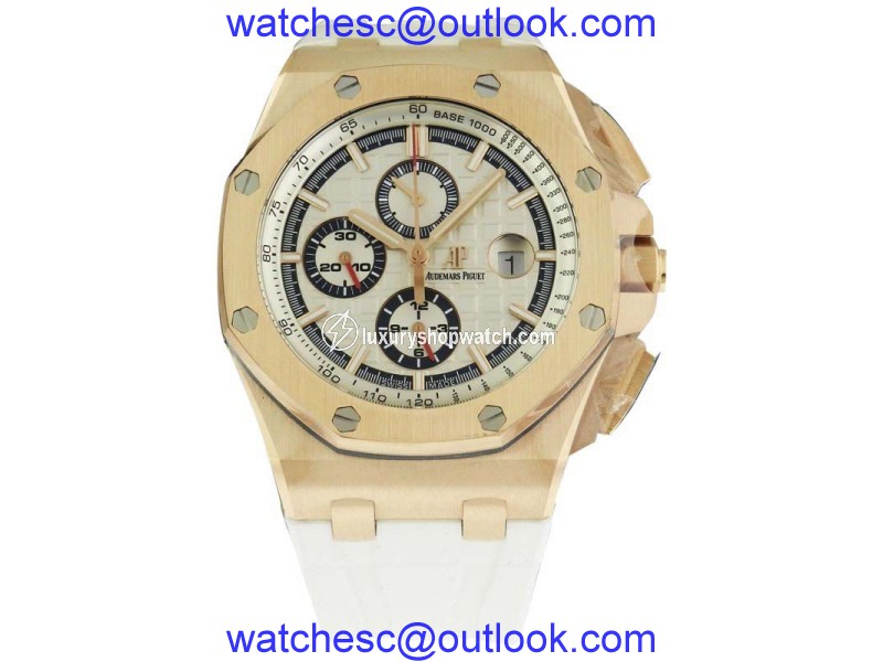 Audemars Piguet Royal Oak Offshore 26408OR.OO.A010CA.01 Rose Gold Automatic 44mm Mens Watch Audemars Piguet