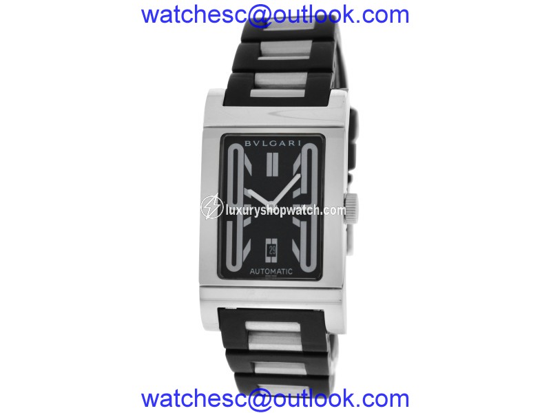 Bulgari Rettangolo RT45S Stainless Steel Automatic 26mm Unisex Watch Bvlgari