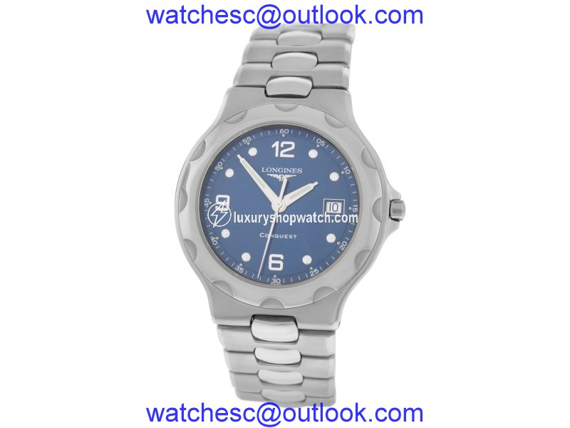 Longines Conquest L1.633.4 Stainless Steel Quartz 37mm Mens Watch Longines