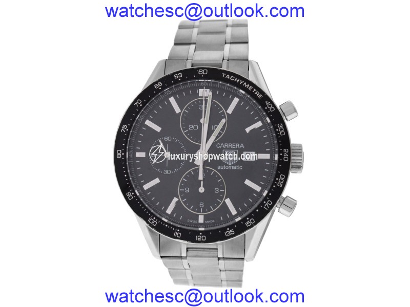 Tag Heuer Carrera CV201E-0 Stainless Steel Automatic 41mm Mens Watch Tag Heuer