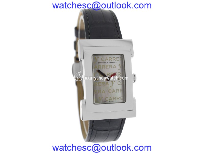 Carrera Y Carrera Tempus Fugyt DC0041012005 Stainless Steel with Mother of Pearl Dial Quartz 22mm Womens Watch Carrera Y Carrera