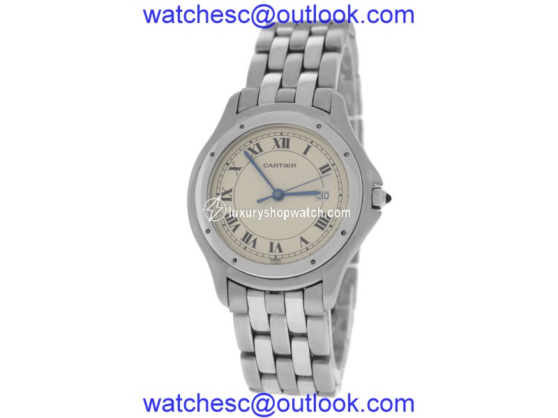 Cartier Panthere Cougar 120 000 R Stainless Steel Quartz 33mm Unisex Watch Cartier