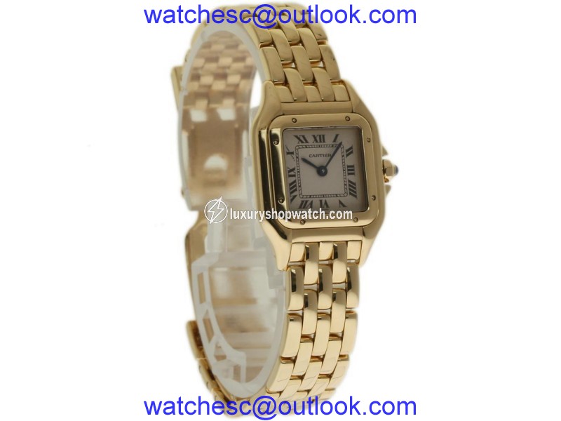Cartier Panthere W25022B9 18K Yellow Gold Quartz 22mm Womens Watch Cartier