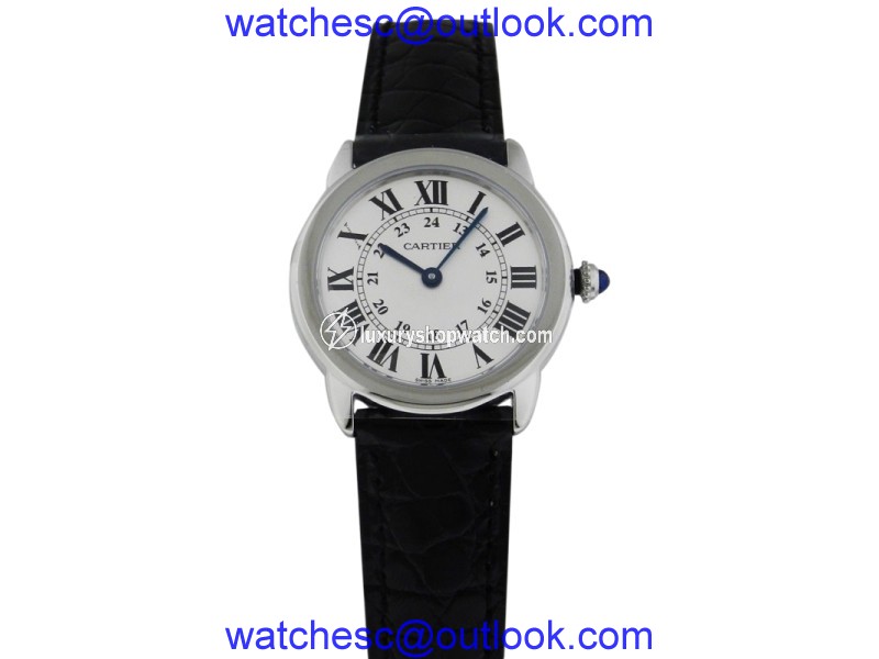 Cartier Ronde Solo W6700155 Quartz White Dial Stainless Steel Watch Cartier