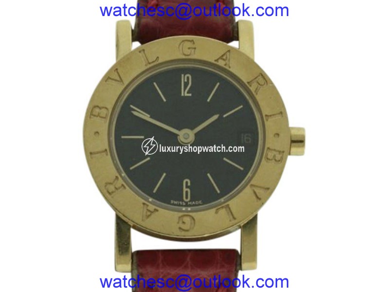 Bvlgari-Bvlgari Date 18K Yellow Gold Womens 23mm Watch Bulgari