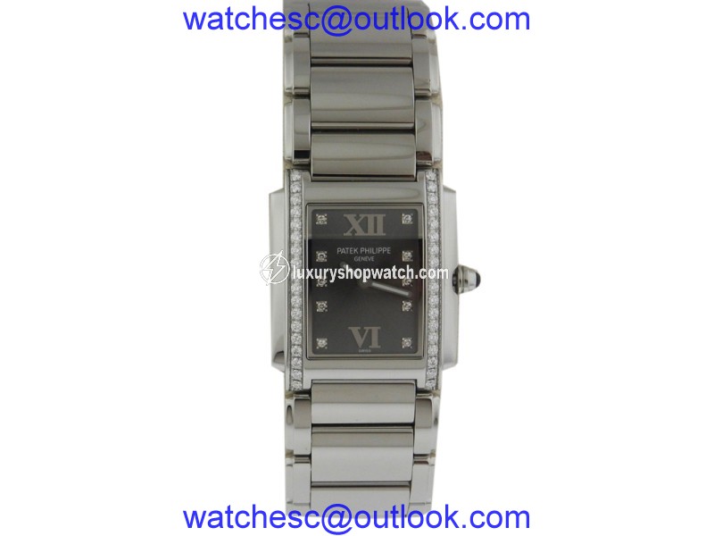 Patek Philippe Twenty-4 4910/10a-010 25mm x 30mm Stainless Steel Watch Patek Philippe