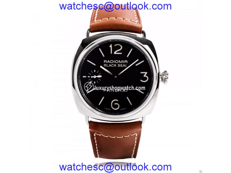 Panerai Pam 183 Steel 45mm Radiomir Black Seal Pam 00183 Watch Panerai