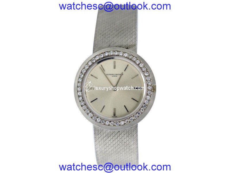 Vacheron Constantin Classique 18K White Gold 33mm Womens Vintage Watch Vacheron Constantin