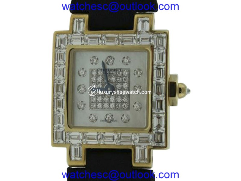 Chaumet 18K Yellow Gold Diamond 21mm Watch CHAUMET