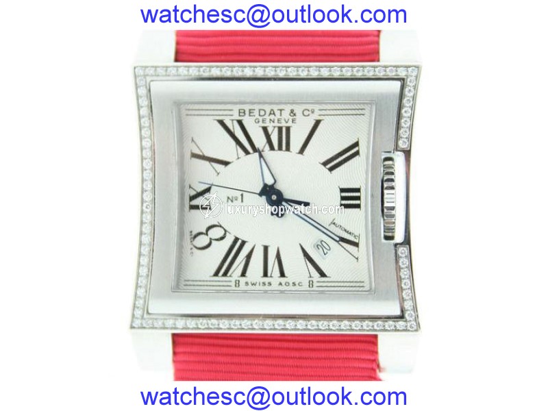 Bedat & Co. Stainless Steel White Dial Automatic Mens Watch Bedat & Co