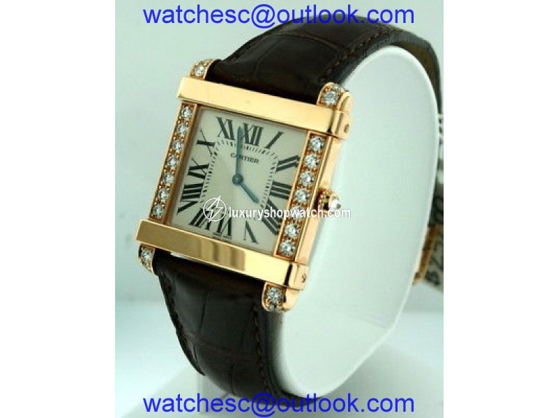 Cartier Chinoise WE300351 18K Rose Gold Diamond 29mm Watch Cartier