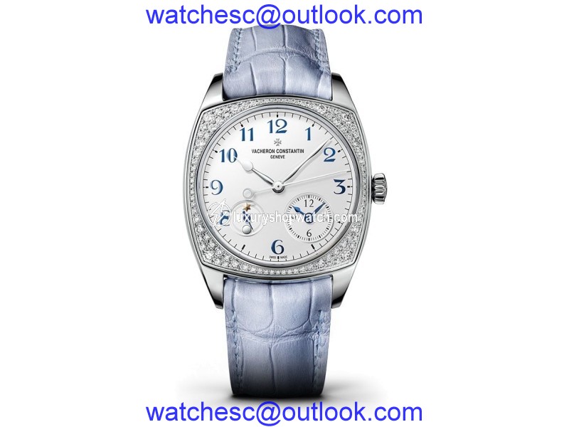 Vacheron Constantin 7805s/000g-b052 Harmony 18K White Gold Diamond Watch Ret: $46500 Vacheron Constantin