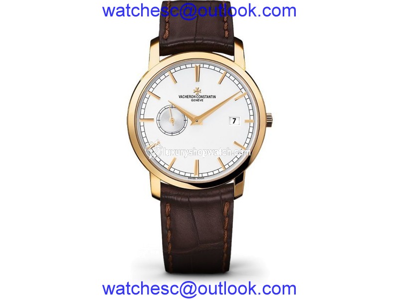 Vacheron Constantin 87172/000j-9512 Traditionnelle 18K Yellow Gold Mens 38mm Watch Vacheron Constantin