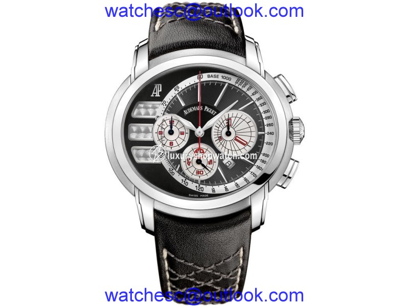 Audemars Piguet Millenary 26142st.oo.d001ve.01 Stainless Steel & Leather 47mm Mens Watch Audemars Piguet