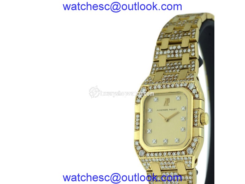 Audemars Piguet Classique 18K Yellow Gold 24mm x 32mm Womens Watch Audemars Piguet