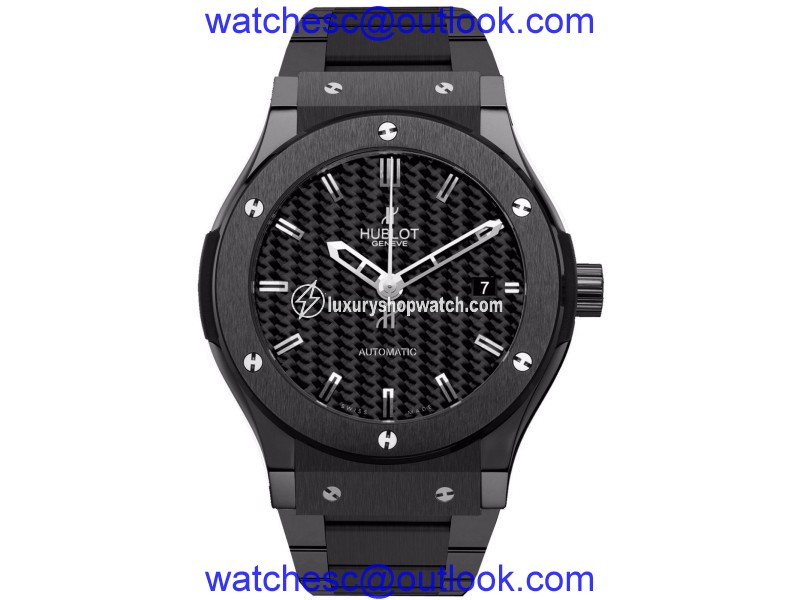 Hublot Classic Fusion 511.cm.1770.cm Black Magic Ceramic Automatic 45mm Mens Watch Hublot
