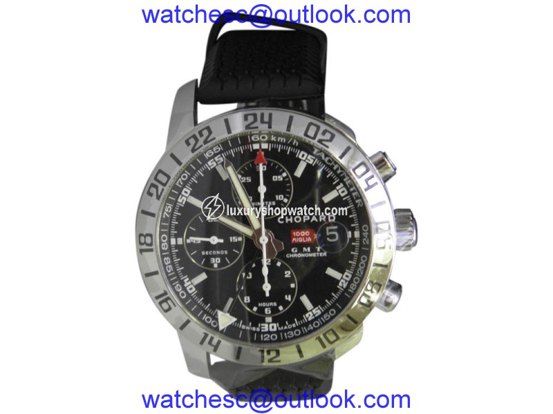 Chopard Mille Miglia 16-8992-3001 Stainless Steel & Black Rubber Automatic 45mm Men's Watch Chopard