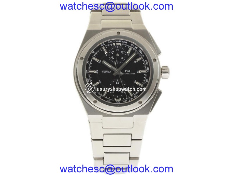 IWC Ingenieur IW372501 Stainless Steel Automatic Black Dial 42.5mm Mens Watch IWC
