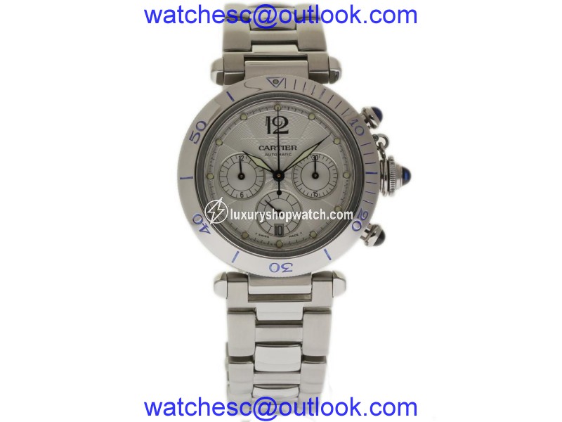 Cartier Pasha W31030H3 38mm Stainless Steel Automatic 38mm Unisex Watch Cartier