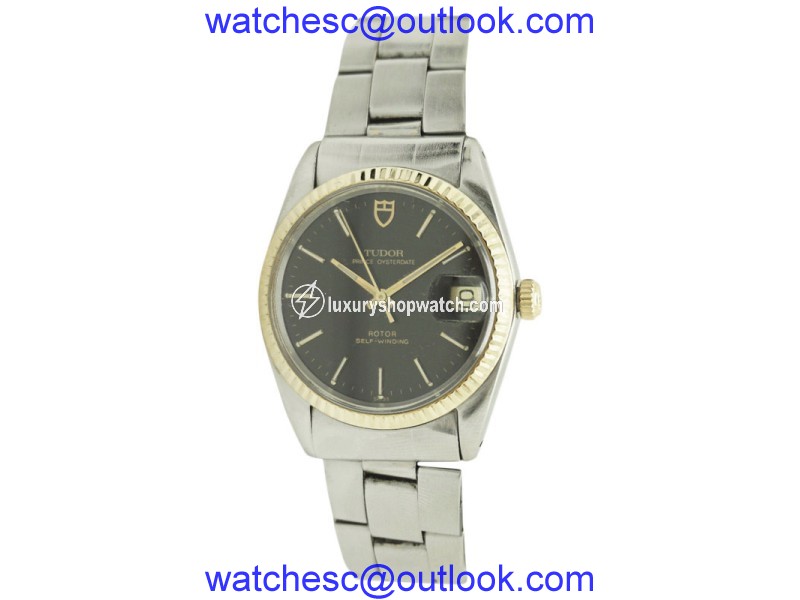 Tudor Prince Oyster Stainless Steel & 14K Gold Automatic 34mm Unisex Watch Tudor