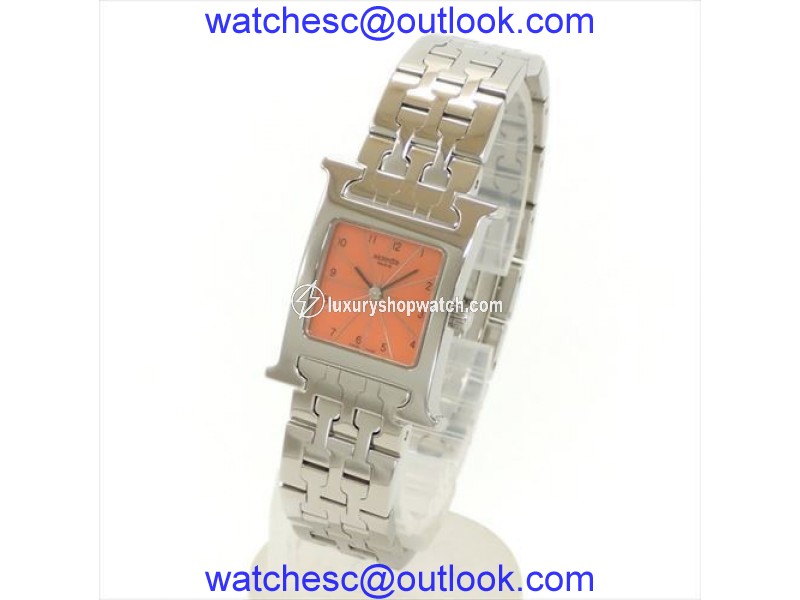 Hermes H HH1.210 Stainless Steel Quartz 25mm Womens Watch Hermes