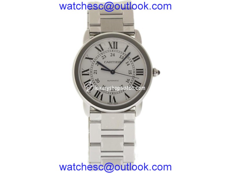 Cartier Ronde Solo WSRN0012 Stainless Steel Automatic 36mm Mens Watch Cartier