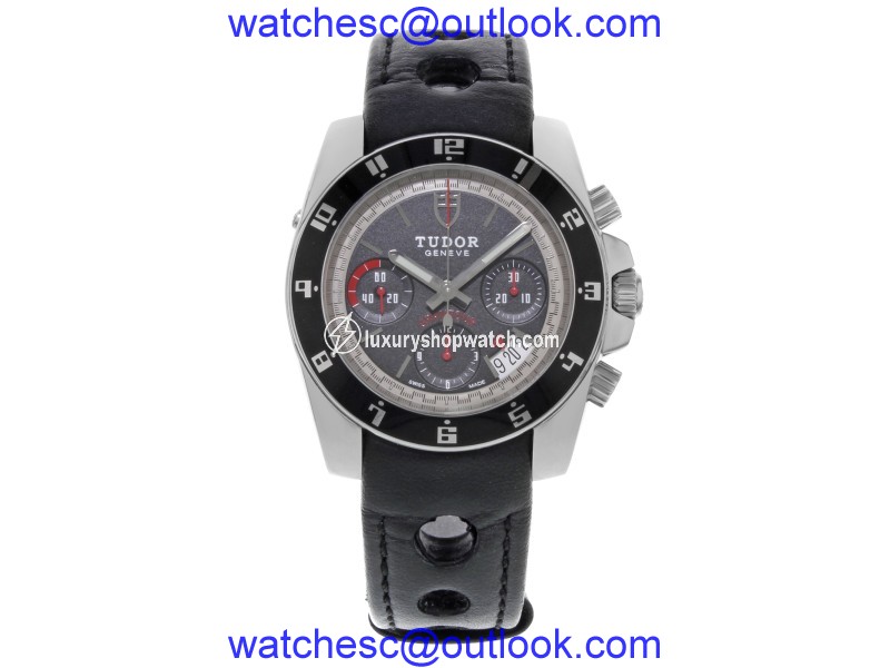 Tudor Grantour 20350N-BKSLPL 40mm Mens Watch Tudor