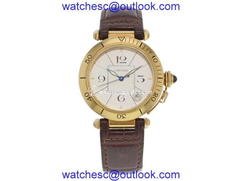 Cartier Pasha De Cartier 1020 38mm Mens Watch Cartier