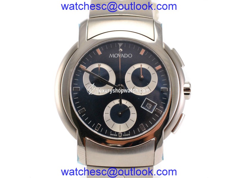 Movado 84 C5 189 Stainless steel Witch Chronogaph Men's Watch Movado