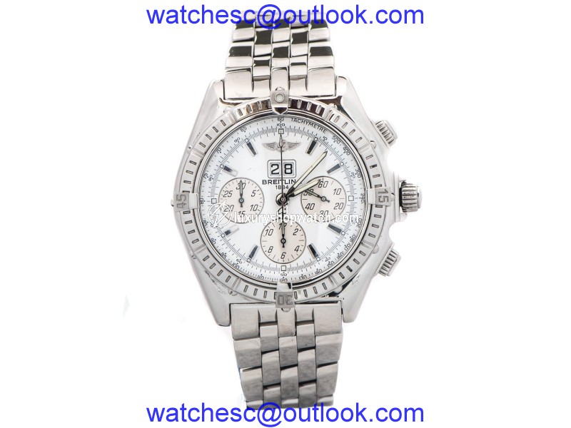 Breitling Crosswind A44355 Windrider Stainless Steel Automatic Men's Watch Breitling