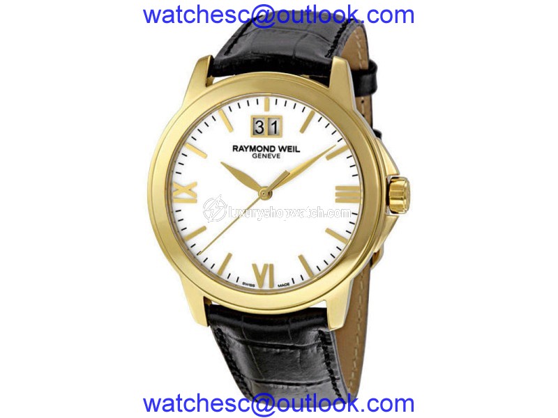 Raymond Weil 5476-P-00307 Tradition White Dial Mens Watch Raymond Weil