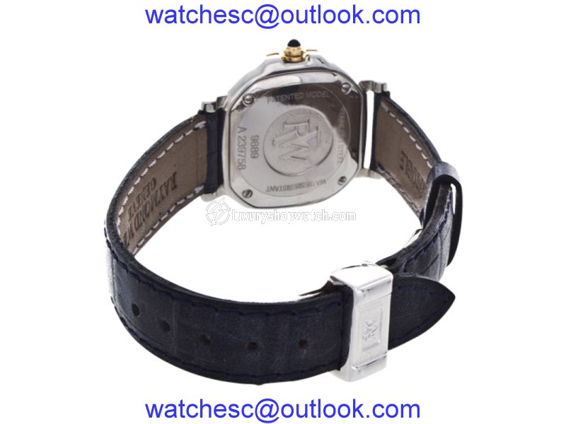 Raymond Weil 9889G-IV Parsifal White Dial Dark Blue Leather Band Watch Raymond Weil
