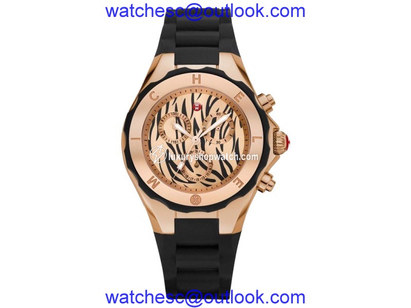 Michele MWW12F000054 Tahitian Jelly Bean Black Watch Michele
