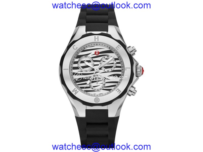 Michele MWW12F000053 Tahitian Jelly Bean Zebra Watch Michele