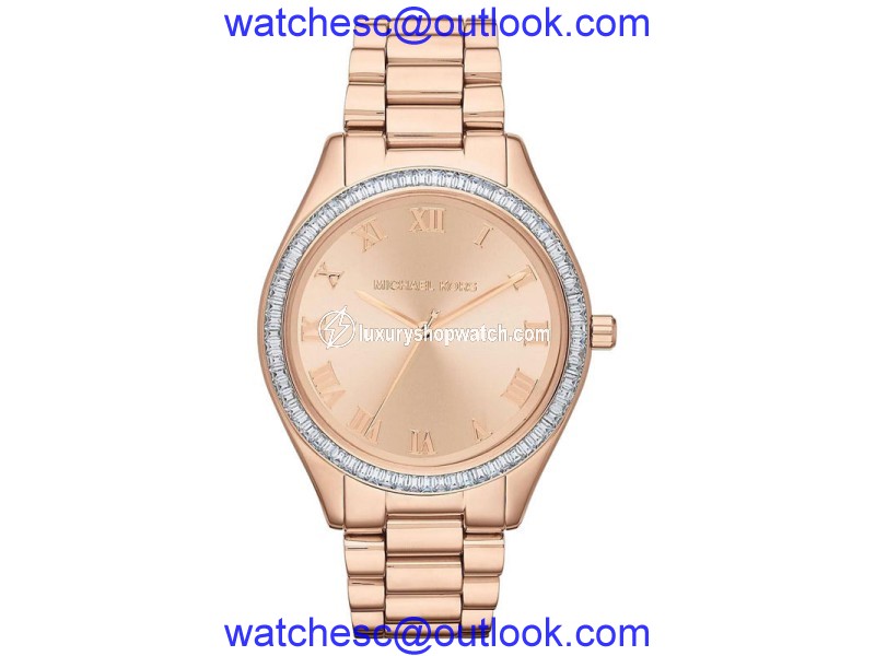 Michael Kors MK3245 Blake Gold Tone Dial Gold Stainless Steel Bracelet Womens Watch Michael Kors