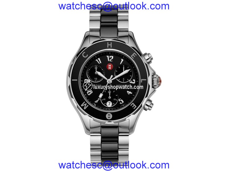 Michele MWW12E000004 Tahitian Ceramic Ladies Watch Michele