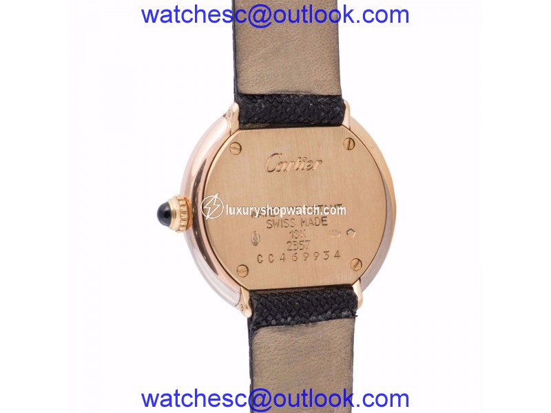 Cartier Trinity 2357 Three-tone 18K Gold Bezel Quartz Womens Swiss Luxury Watch Cartier