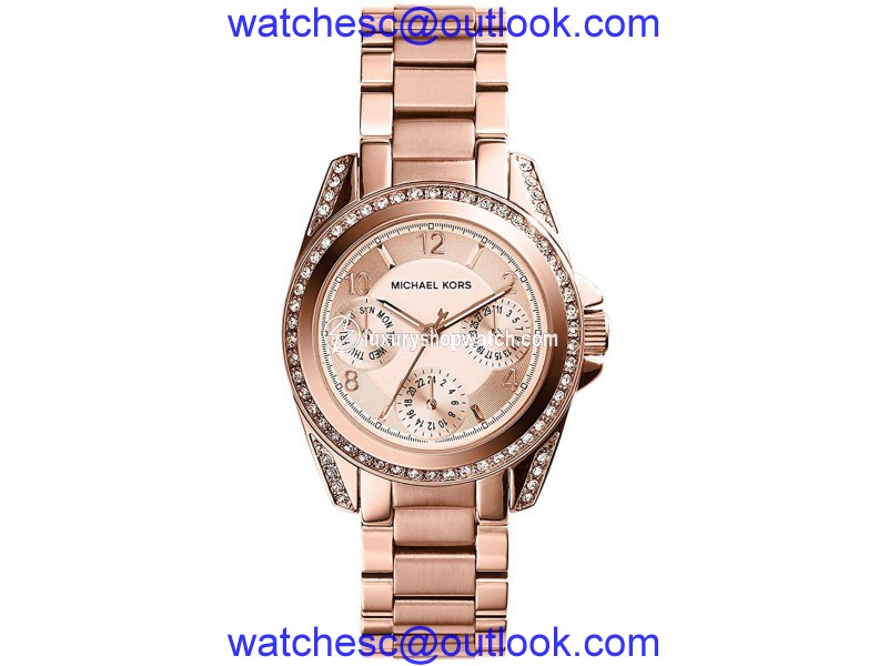 Michael Kors MK5613 Rose Gold Stainless Steel 33mm Womens Watch Michael Kors