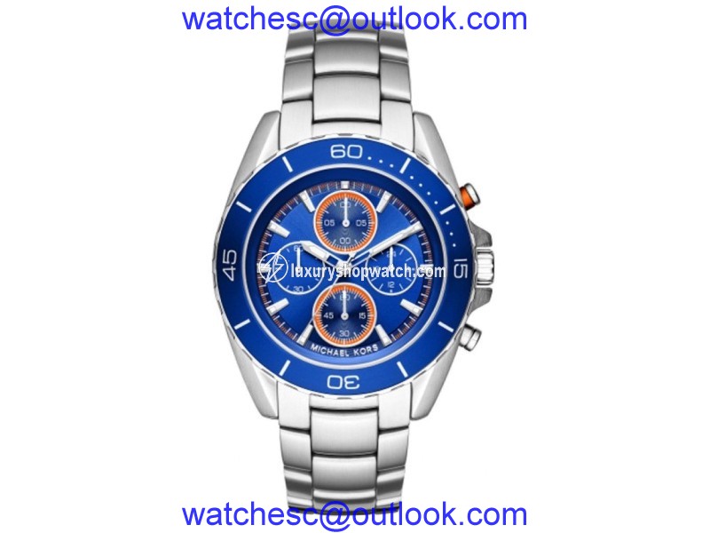 Michael Kors Jetmaster MK8461 Stainless Steel 43mm Mens Watch Michael Kors