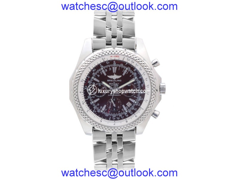 Breilting Bentley A25362 Stainless Steel Automatic 46mm Mens Watch Breitling