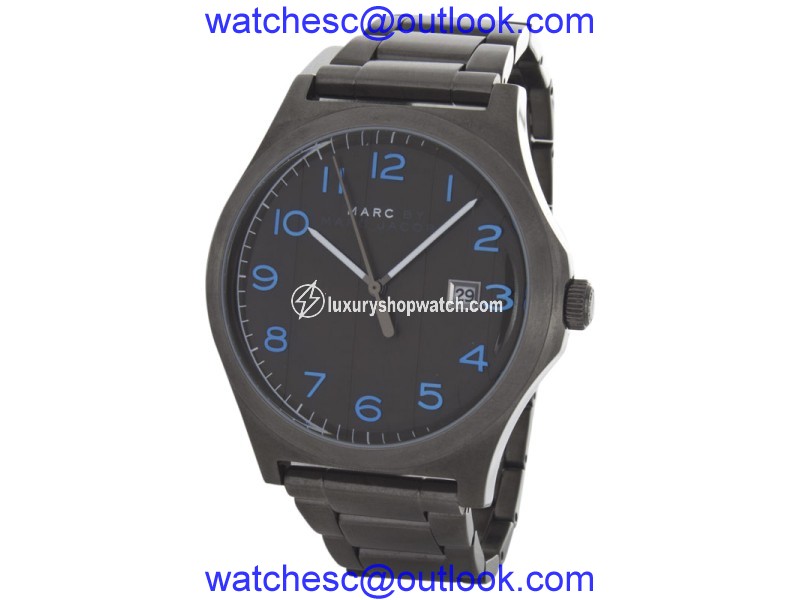 Marc By Marc Jacobs MBM5044 Gunmetal Tone Stainless Steel 43mm Mens Watch Marc By Marc Jacobs