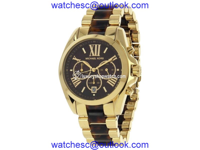 Michael Kors MK5696 Gold Tone Stainless Steel 43mm Womens Watch Michael Kors