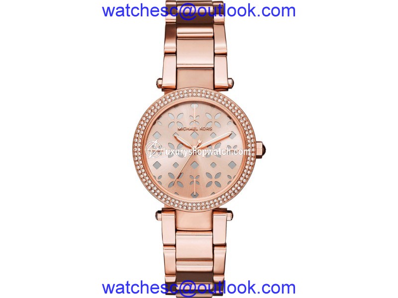 Michael Kors Parker MK6470 Rose Gold Stainless Steel 33mm Womens Watch Michael Kors