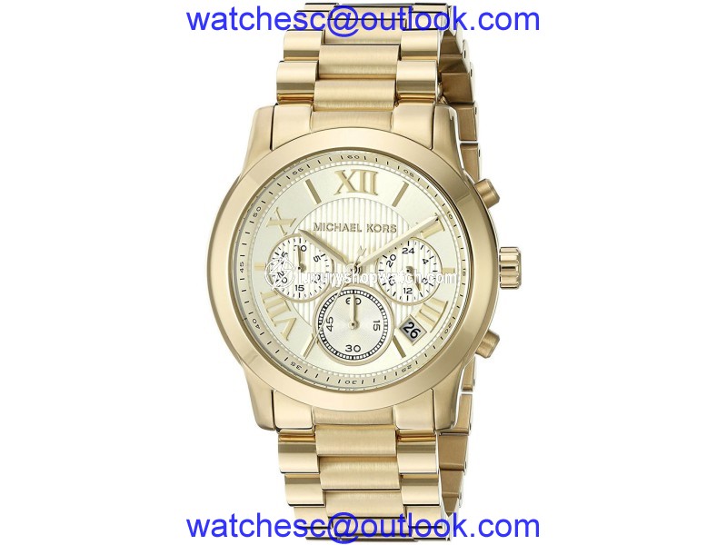 Michael Kors MK6274 Gold Tone Stainless Steel 39mm Womens Watch Michael Kors