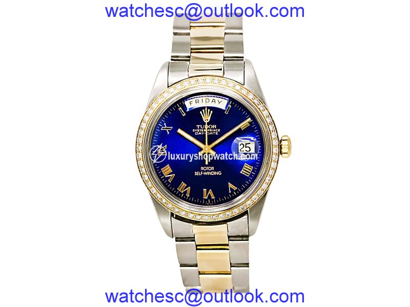 Tudor Day-Date 7019/3 Stainless Steel / 18K Yellow Gold Automatic 38mm Mens Watch Tudor