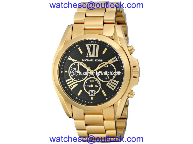 Michael Kors MK5739 Gold Tone Stainless Steel 43mm Womens Watch Michael Kors