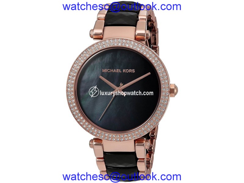 Michael Kors MK6414 Rose Gold Tone Stainless Steel 39mm Womens Watch Michael Kors