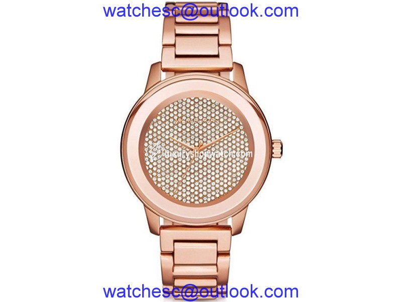 Michael Kors MK6210 Rose Gold Dial & Stainless Steel Bracelet 41mm Womens Watch Michael Kors